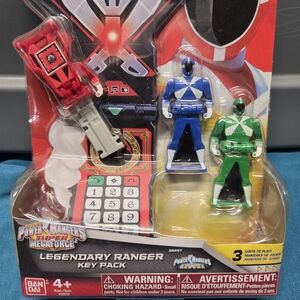 Power Rangers Super Megaforce Legendary Ranger Key Pack - Red, Blue, Green